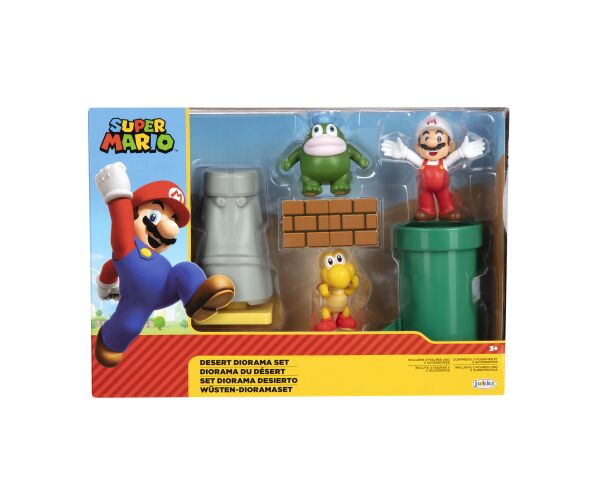 Super Mario Set figurek dioráma 6 cm
