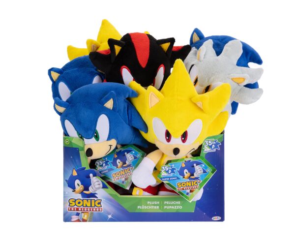 Sonic - Plyšová postavička 23 cm - Wave 14