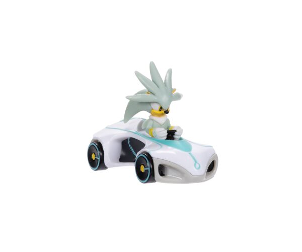 Sonic Auto kov/plast 7 cm 1:64 - Wave 7
