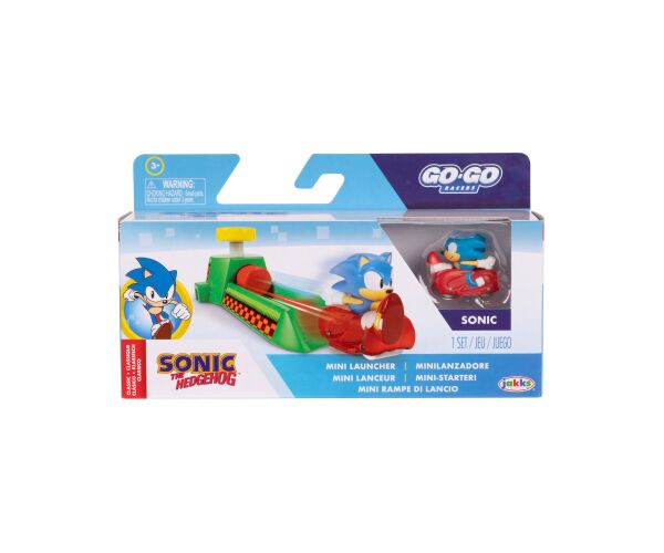 Sonic Go Go Racers Mini Launcher SET