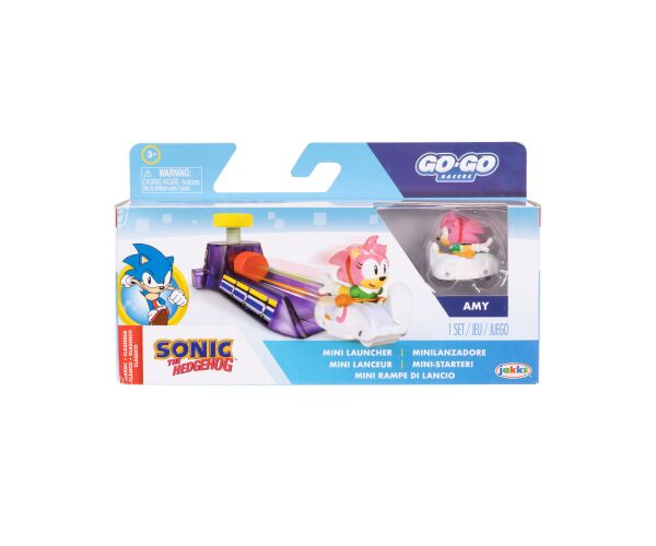 Sonic Go Go Racers Mini Launcher SET