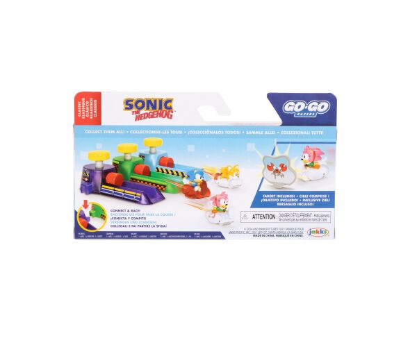 Sonic Go Go Racers Mini Launcher SET
