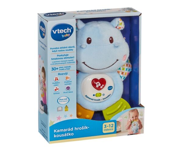 Vtech Kamarád hrošík - kousátko CZ
