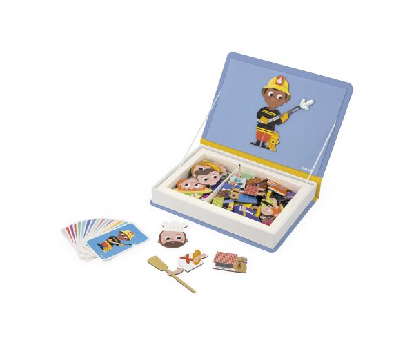 Janod Magnetická kniha Magnetibook Povolání
