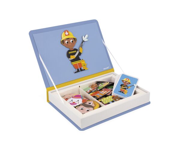 Janod Magnetická kniha Magnetibook Povolání