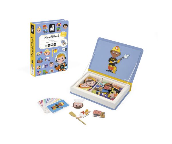 Janod Magnetická kniha Magnetibook Povolání