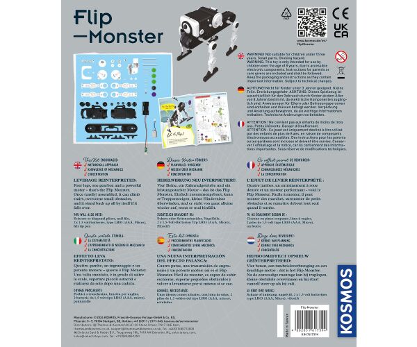 KOSMOS Flip Monster překlápěcí robot