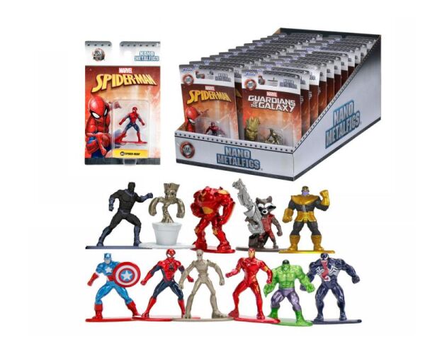 Marvel Nanofigurka kovová 4 cm