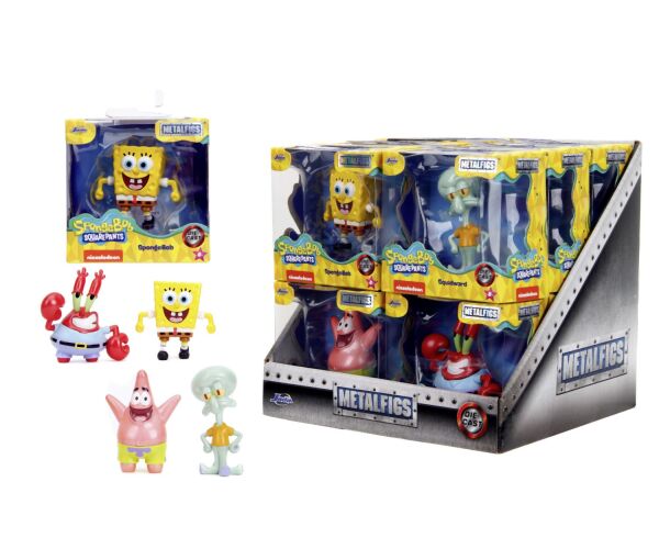 Sponge Bob figurka 2,5, 4druhy, DP12, Wave 1