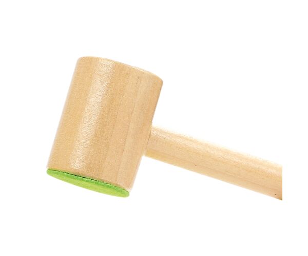 Zatloukačka želva dřevěná 25cm