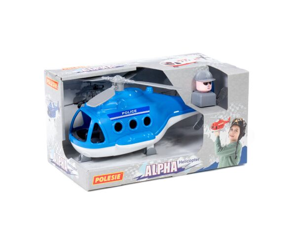 Polesie Vrtulník Alfa policie 24cm