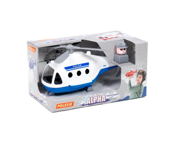 Polesie Vrtulník Alfa policie 24cm