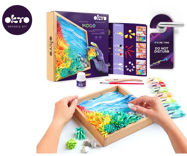 OKTO 3D Obraz modelovací set motiv 