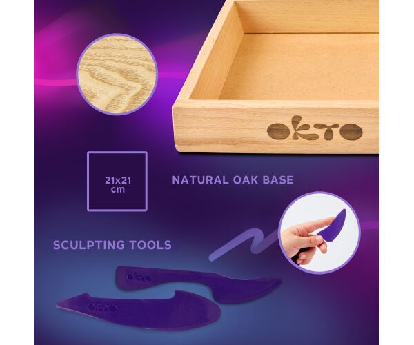 OKTO Modelování Malý svět v rámečku motiv 