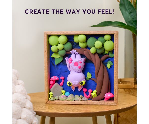 OKTO Modelování Malý svět v rámečku motiv 