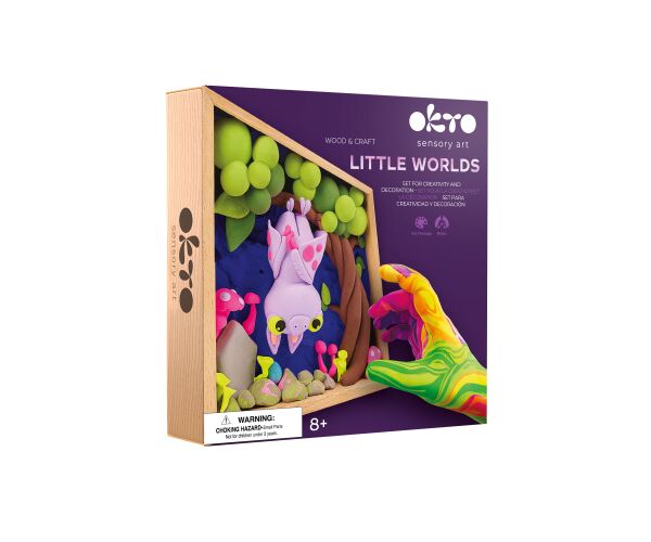 OKTO Modelování Malý svět v rámečku motiv 