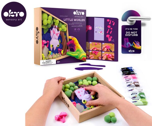 OKTO Modelování Malý svět v rámečku motiv 