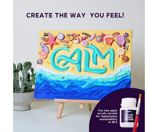 OKTO Lettering Výtvarný set malování hmotou 