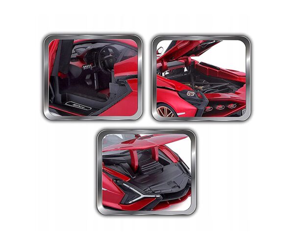 Bburago Plus Lamborghini Huracan Red 1:18