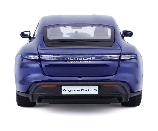 Bburago 1:24 Porsche Taycan Turbo S 2019 Carrara Blue
