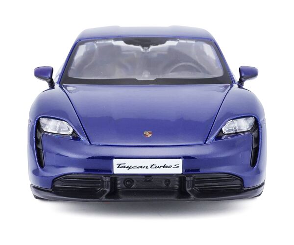 Bburago 1:24 Porsche Taycan Turbo S 2019 Carrara Blue
