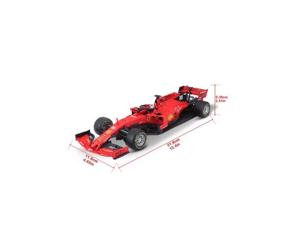 Bburago 1:18 Ferrari  F1 2019 SF90 LeClercl