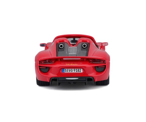 Bburago 1:24 Plus Porsche 918 Spyder Red