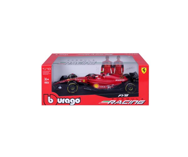 Bburago 1:18 Formula F1 Ferrari Scuderia F1-75 (2022) nr.55 Carlos Sainz - with driver