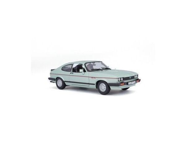 Bburago 1:24 Plus Ford Capri 1982 Light Green