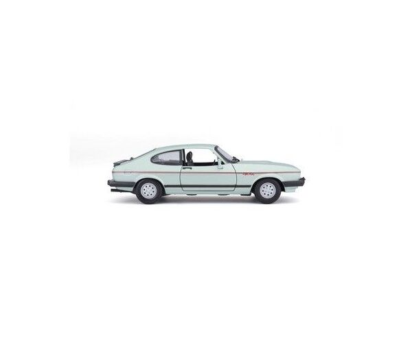 Bburago 1:24 Plus Ford Capri 1982 Light Green