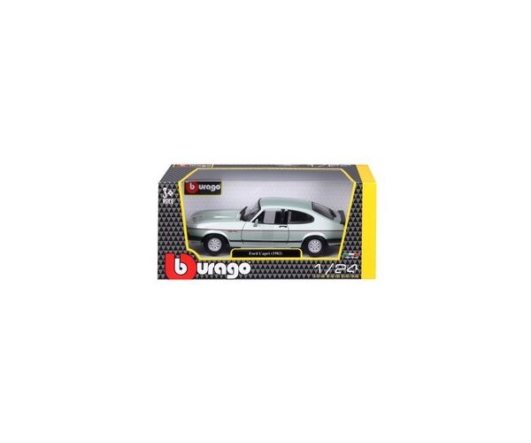 Bburago 1:24 Plus Ford Capri 1982 Light Green