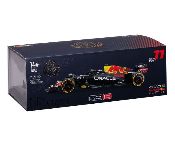 Bburago 1:24 Formule F1 Oracle Red Bull Racing RB18(2022) nr.11 Sergio Pérez s řidičem