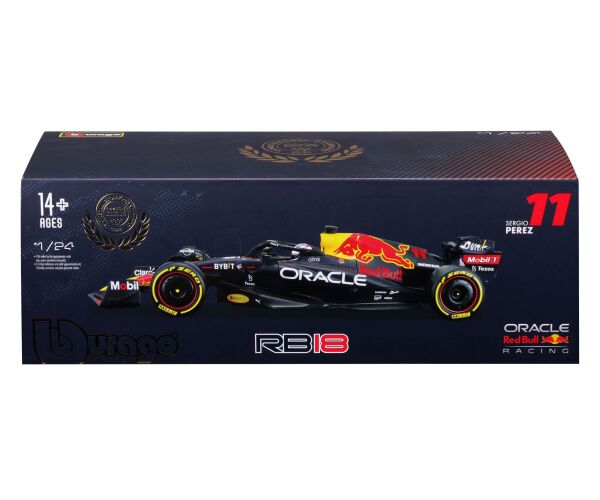 Bburago 1:24 Formule F1 Oracle Red Bull Racing RB18(2022) nr.11 Sergio Pérez s řidičem