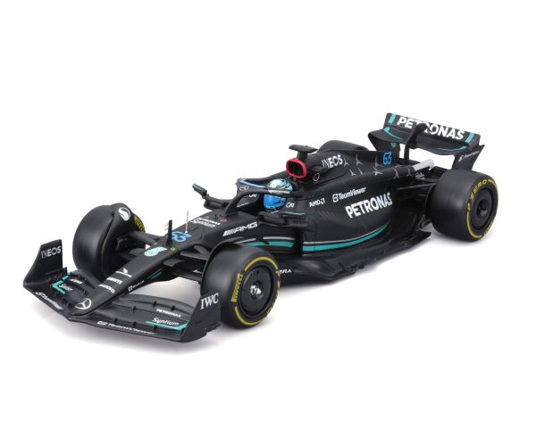 Bburago 1:24 Formule F1 Mercedes-AMG Petronas W14 E Performance(2023) nr.63 George Russell