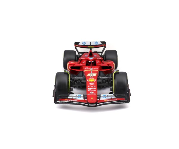 Bburago 1:18 Formula F1 Ferrari Scuderia SF-24(2024) nr.55 Carlos Sainz  - with driver and decorativ