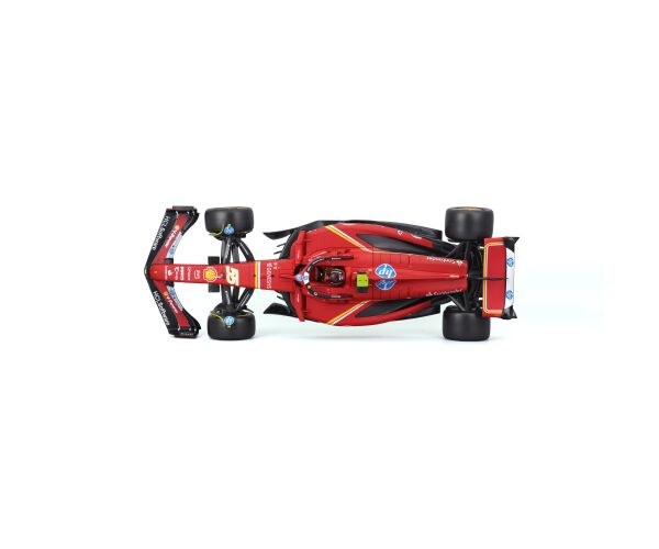 Bburago 1:18 Formula F1 Ferrari Scuderia SF-24(2024) nr.55 Carlos Sainz  - with driver and decorativ