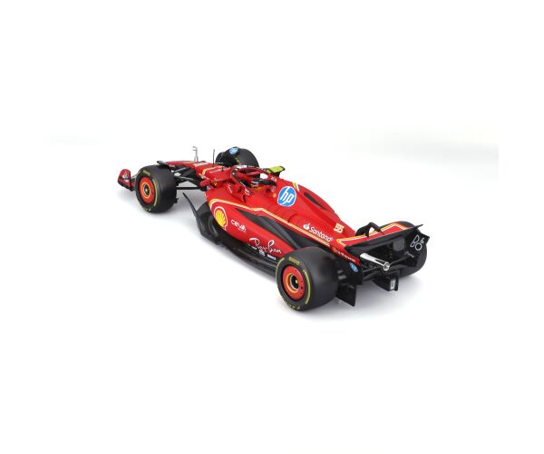 Bburago 1:18 Formula F1 Ferrari Scuderia SF-24(2024) nr.55 Carlos Sainz  - with driver and decorativ