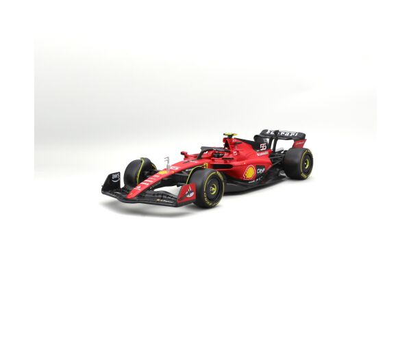 Bburago 1:24 Formula F1 Ferrari Scuderia SF-23 (2023) nr.55 Carlos Sainz  - Hard Case