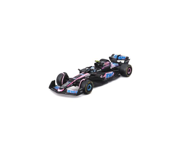 Bburago 1:43 RACE Formula F1 - BWT Alpine F1 Team A524 (2024) #10 (Pierre Gasly)