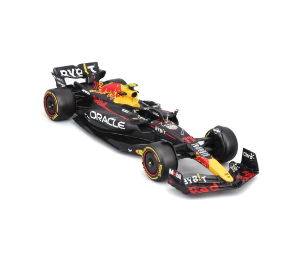 Bburago 1:24 RACE Formula F1 - Red Bull Racing RB19(2023) #11 (Sergio Peréz) -with driver and decora
