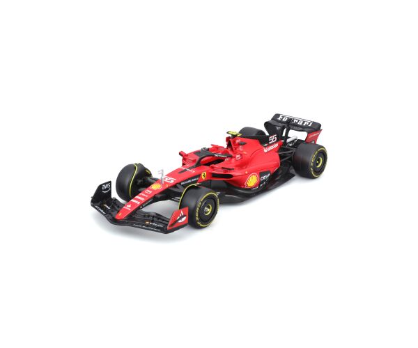 Bburago 1:24 Formula F1 Ferrari Scuderia SF-23 (2023) nr.55 Carlos Sainz  - with driver and decorati