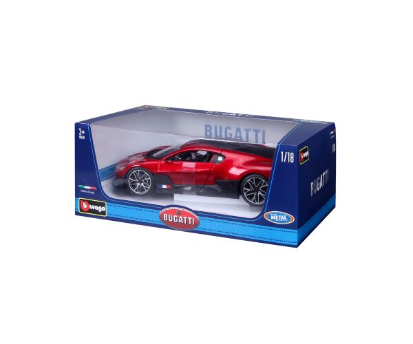 Bburago Bugatti Divo Červené 1:18