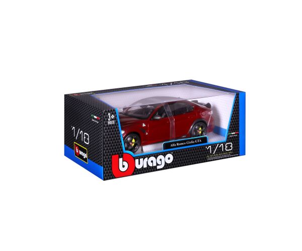 Bburago 1:18 Plus - Alfa Romeo Giulia GTA - Met Red