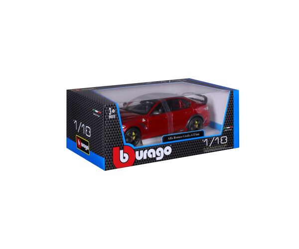 Bburago 1:18 Plus - Alfa Romeo Giulia GTAm - Met Red