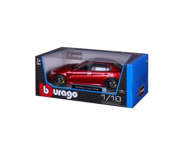 Bburago 1:18 Plus - Alfa Romeo Giulia GTAm - Met Red