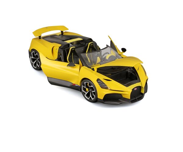 Bburago 1:18 TOP - Bugatti Mistral - Yellow