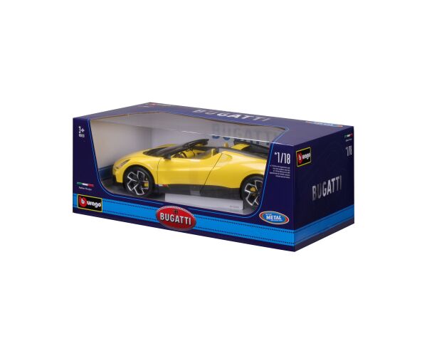 Bburago 1:18 TOP - Bugatti Mistral - Yellow