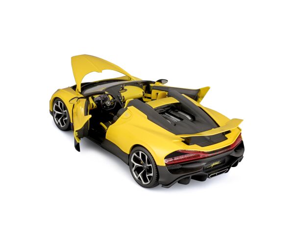 Bburago 1:18 TOP - Bugatti Mistral - Yellow