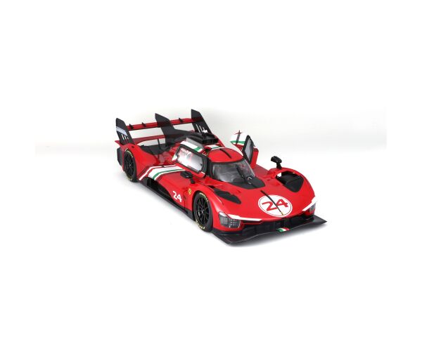 Bburago 1:18 Ferrari Racing 499P Modificata Red nr.24
