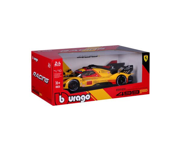 Bburago 1:18 Ferrari Racing 499P nr.83 Yellow 24H Le Mans 2024